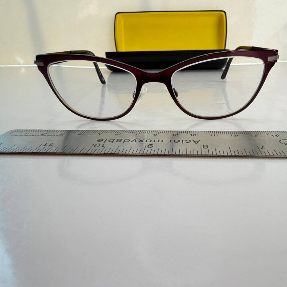 Stylish “Jennifer” 3875 Titanium Optical Glasses – Scandinavian Design - Picture 4 of 13